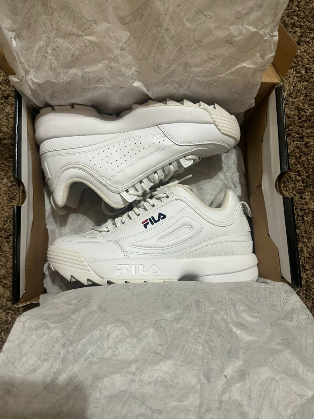 fila disrupters | size 8.5
